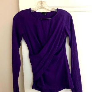 Theory twist front top